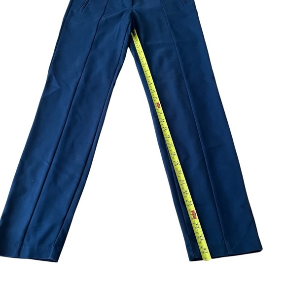 Yest Navy Blue Dress Pants Size 8 | Modern Trousers with Zip Pockets NWT - Picture 5 of 11